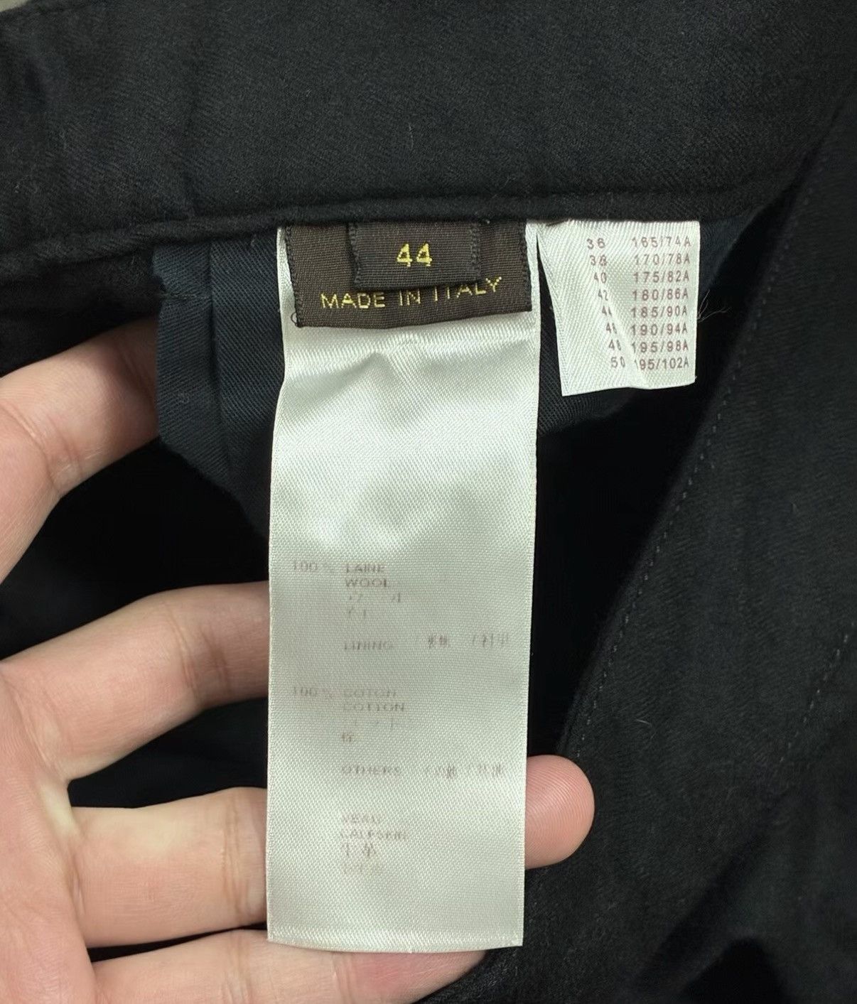 Louis Vuitton Louis Vuitton LV Wool Casual Trousers J16 Size US 28 / EU 44 - 7 Thumbnail