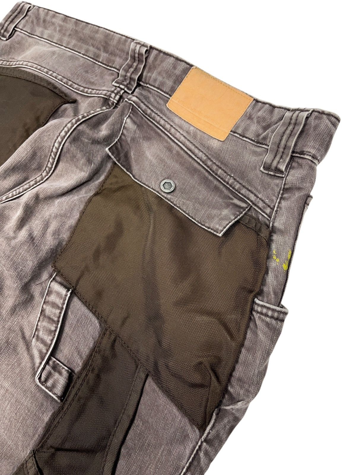Stewart & Strauss × Vintage Vintage Engelbert Strauss Brown Washed Jeans Multi Pocket Size US 38 / EU 54 - 11 Thumbnail