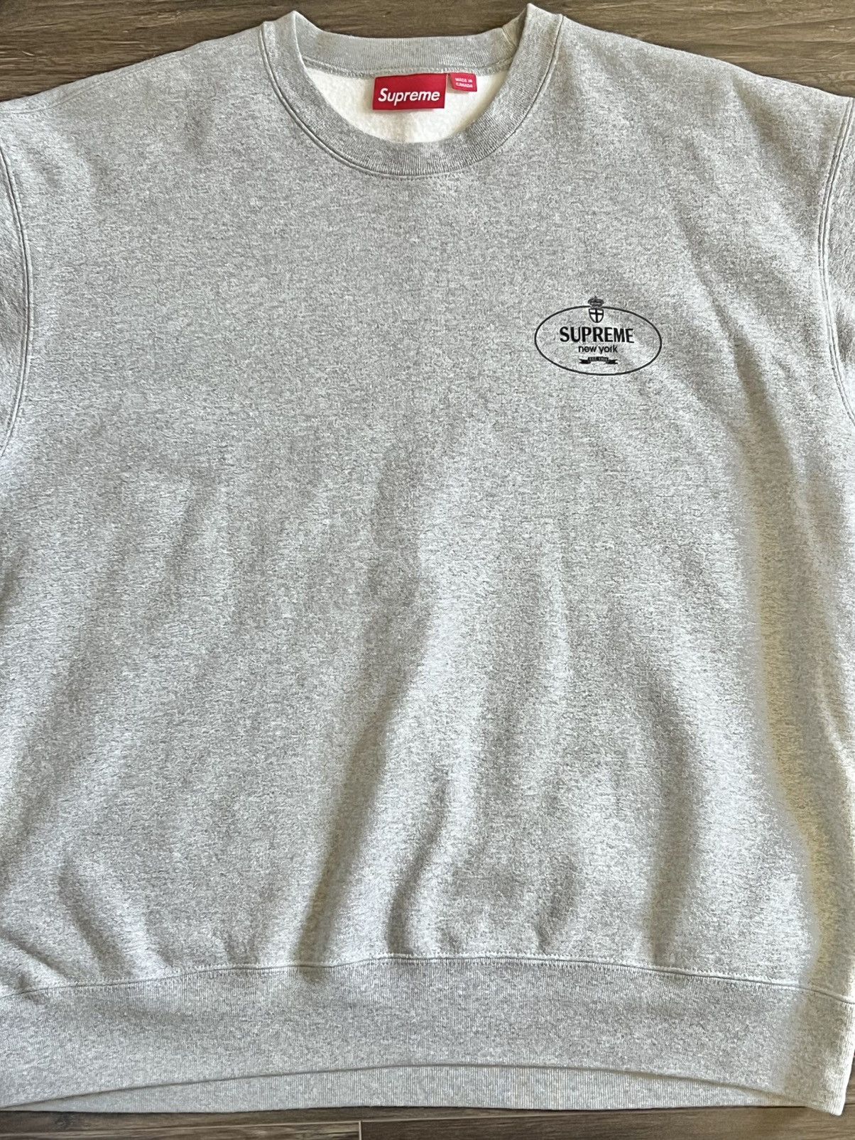 Supreme Supreme Sweatshirt XL authentic Size US XL / EU 56 / 4 - 2 Thumbnail