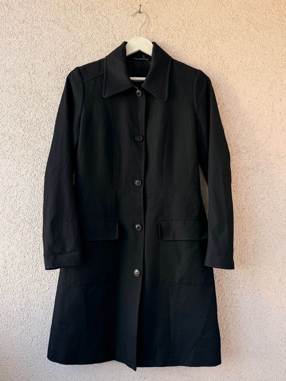 Filippa K Filippa K Black Wool Blend Coat Women M Minimal Classic Size M / US 6-8 / IT 42-44 - 1 Thumbnail