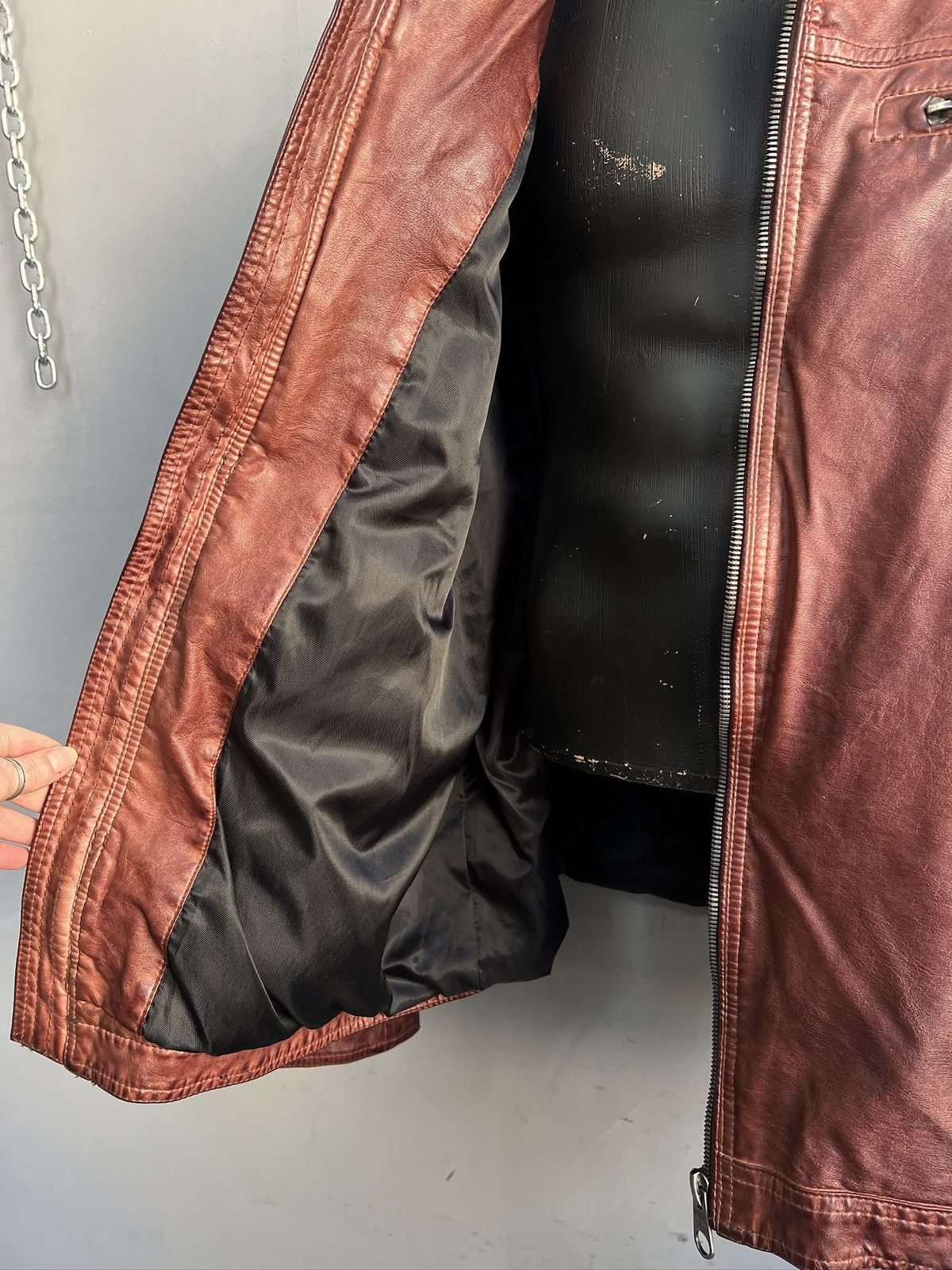 14th Addiction Racing zipper moto jacket 14th addiction style y2k Size US XL / EU 56 / 4 - 11 Thumbnail