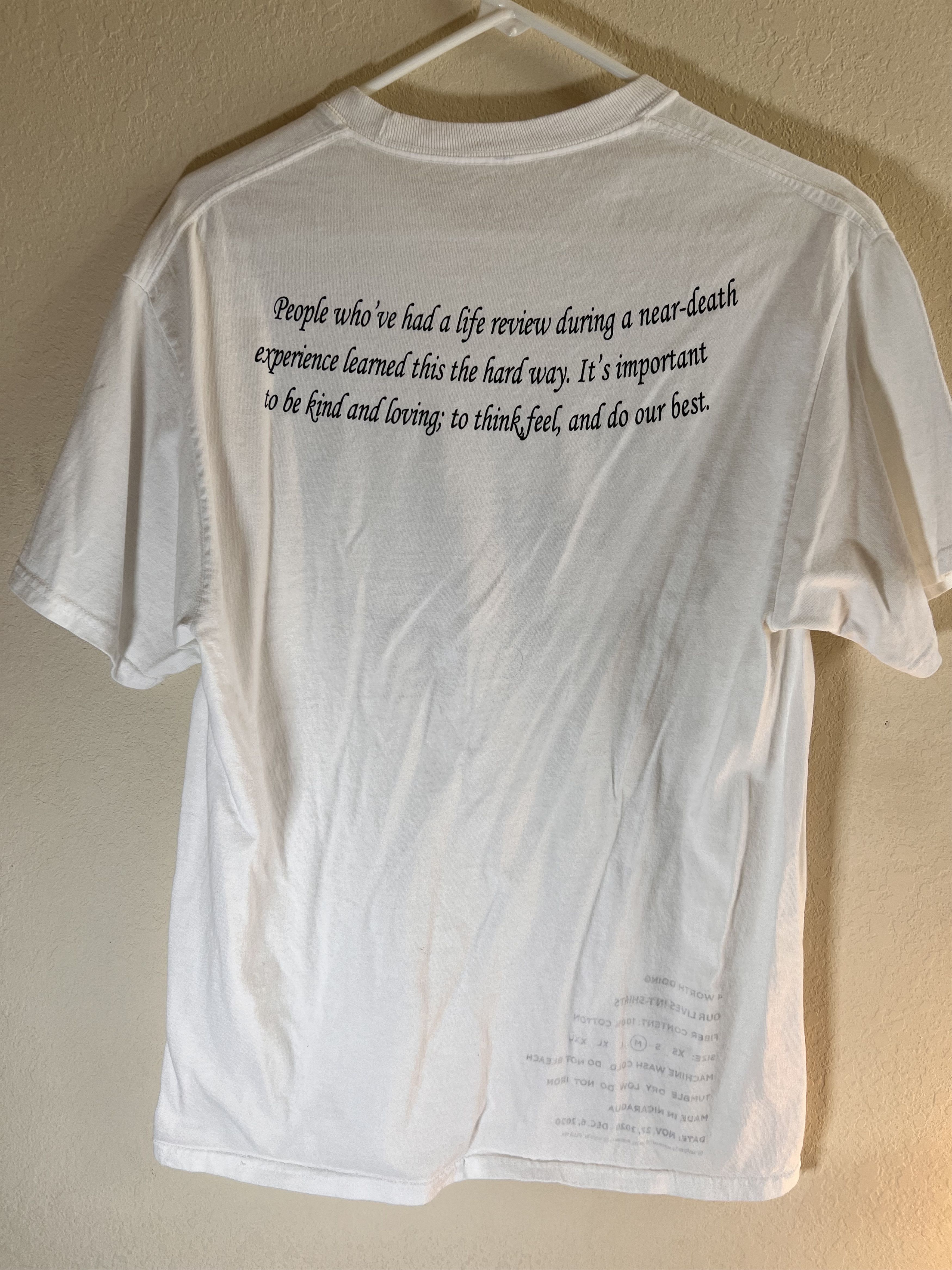 Heron Preston Heron Preston White Tee I saw that Size US M / EU 48-50 / 2 - 3 Thumbnail