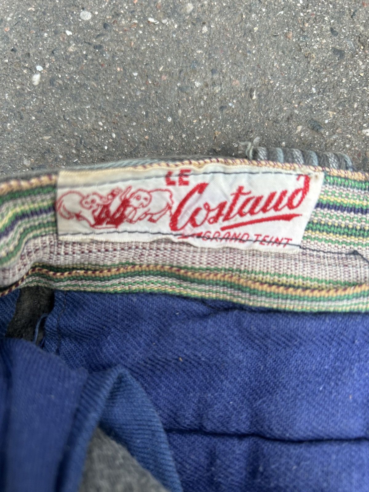 Other 1940's Vintage French Workwear Pants Size US 31 - 7 Thumbnail