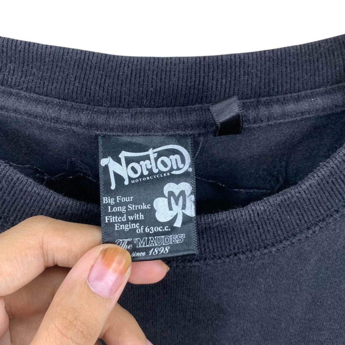 Norton NORTON MOTORCYCLE ENGLAND Rockers Speed Club Tee Shirt Top Size M / US 6-8 / IT 42-44 - 9 Thumbnail