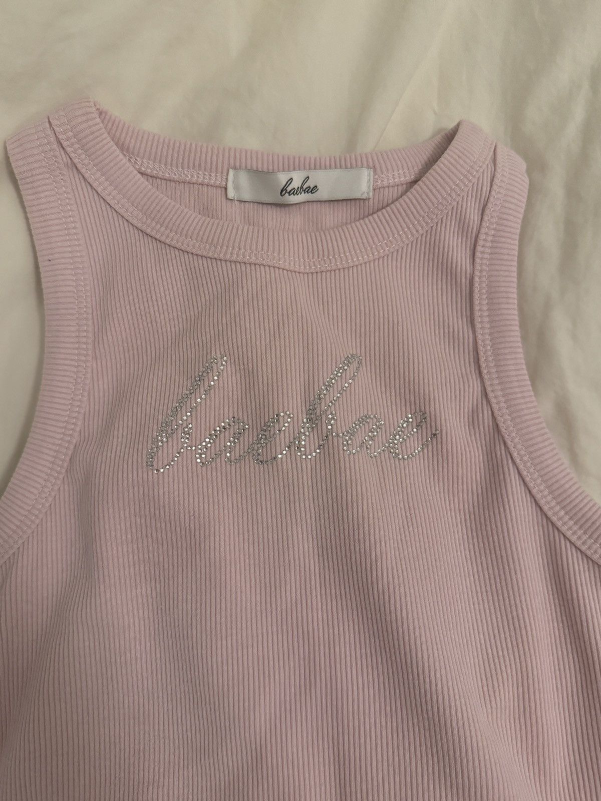 Other Baebae rhinestone pink tank top Size XS / US 0-2 / IT 36-38 - 4 Thumbnail