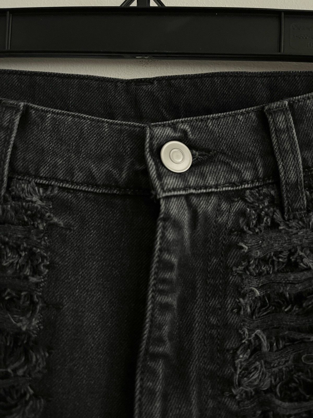 1017 ALYX 9SM 1017 Alyx 9sm X Blackmeans Distressed Flare Denim Jeans Size US 34 / EU 50 - 6 Thumbnail