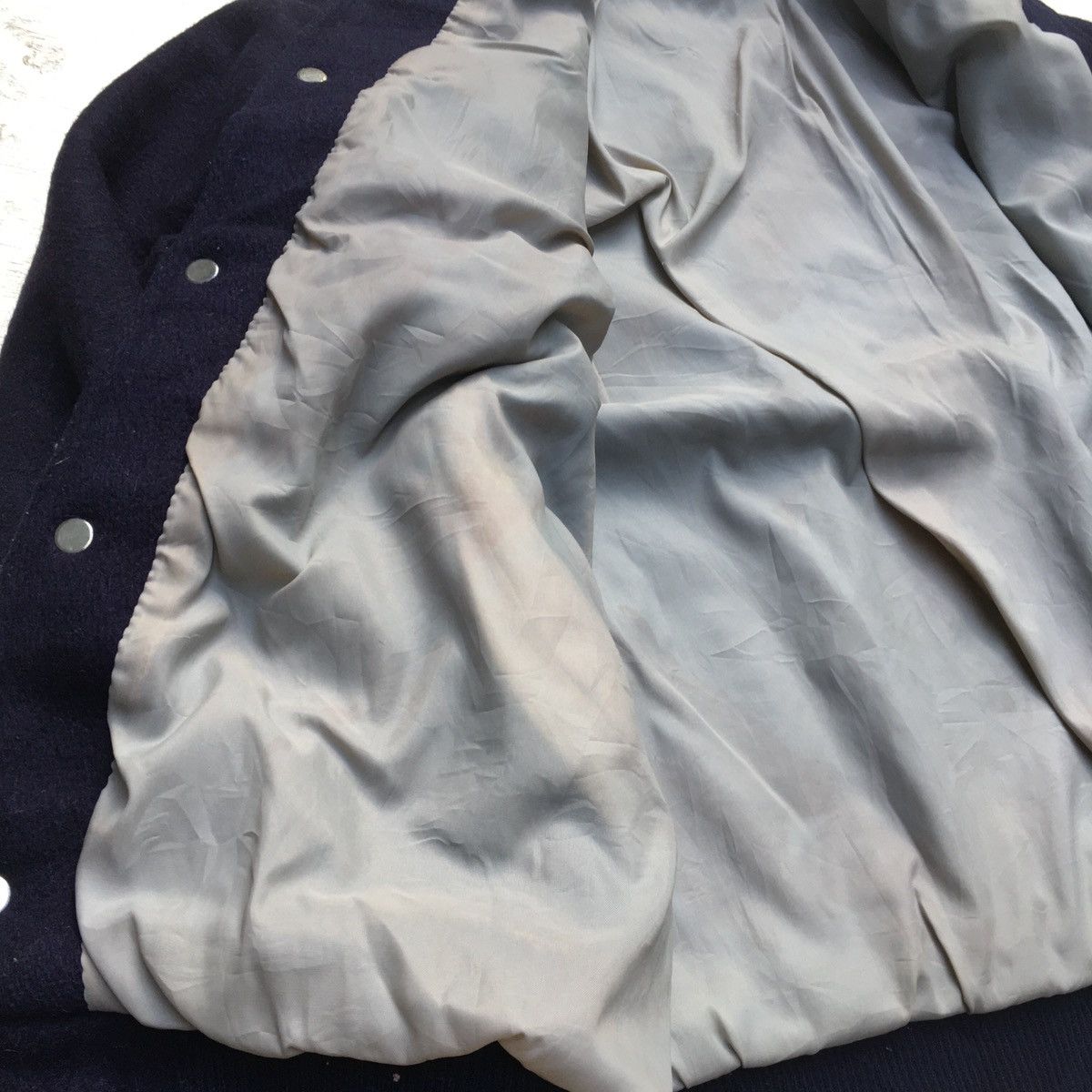 Vintage Vintage Michigan Wool Varsity Jacket Gem Sportswear Size US L / EU 52-54 / 3 - 18 Thumbnail