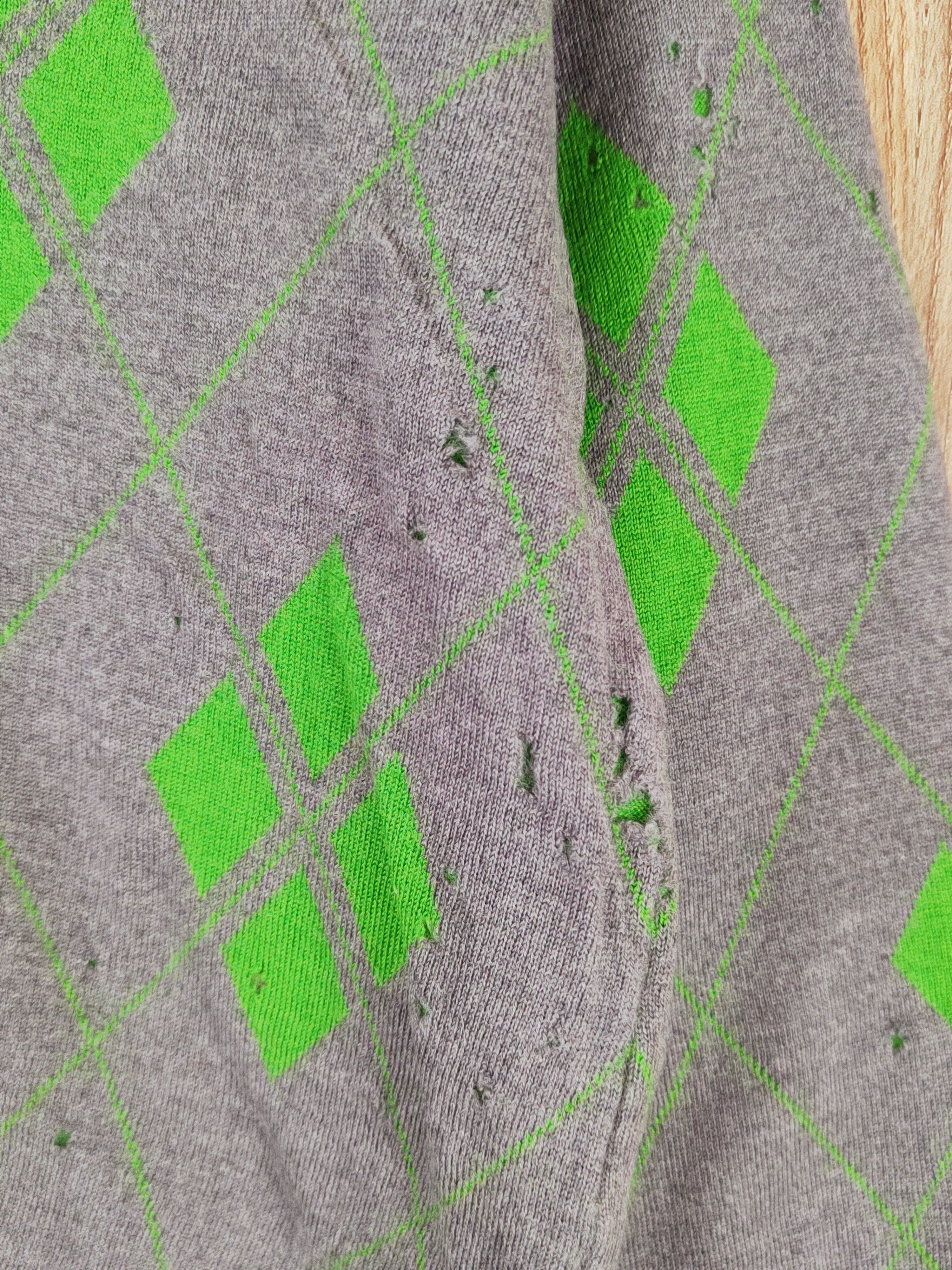 Christian Dior Monsieur Christian Dior Sports ripped Knitwear Sweatshirts #W740 Size S / US 4 / IT 40 - 7 Thumbnail