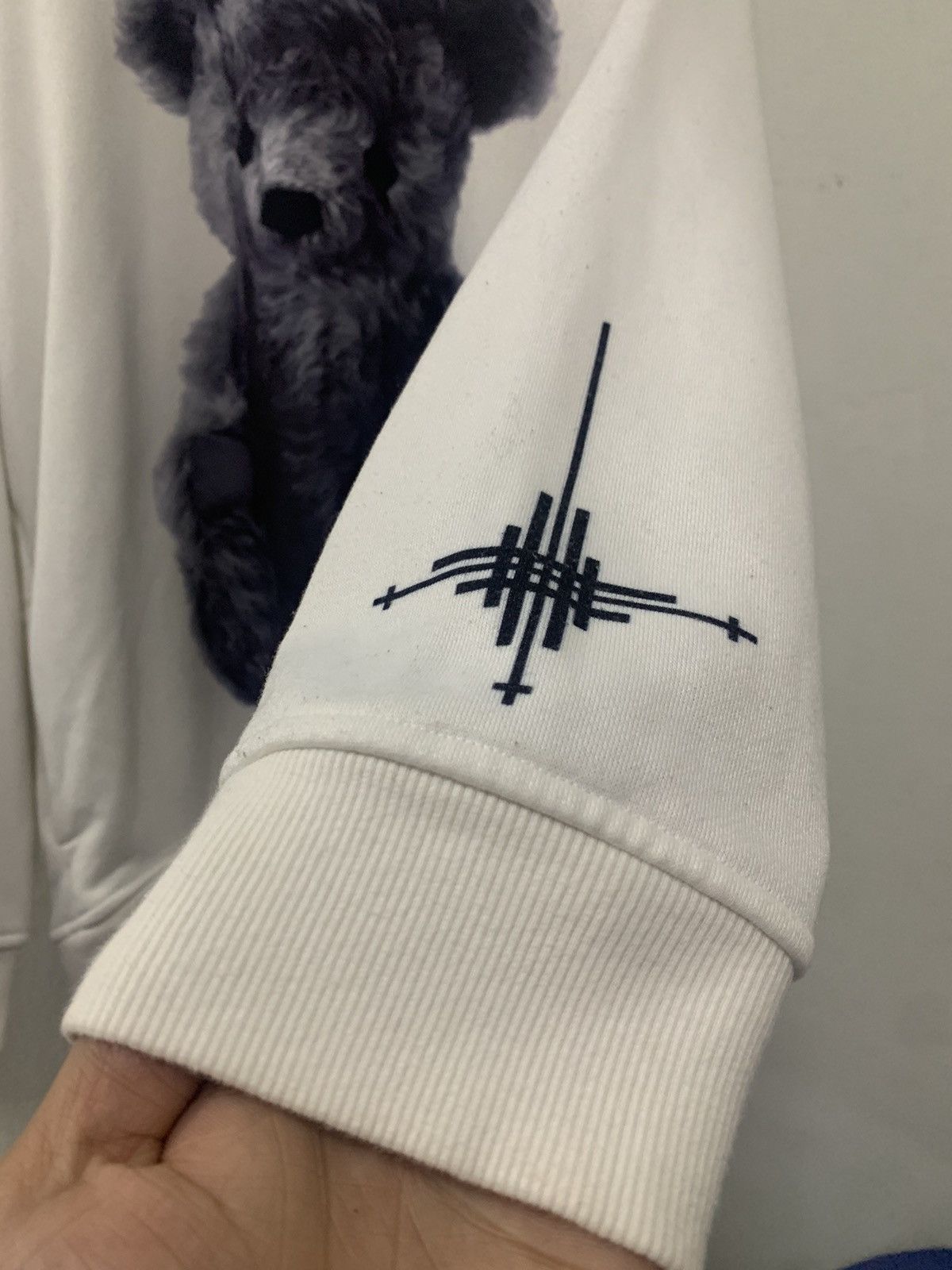 Japanese Brand TRAVAS Teddy Bear Oversize Hoodie Size ONE SIZE - 4 Thumbnail