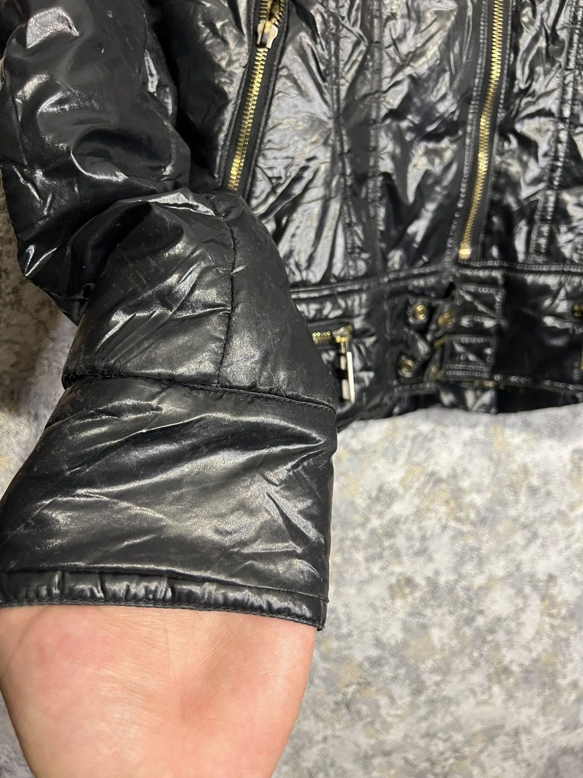 Just Cavalli × Vintage Just Cavalli Light Padded Jacket Size L / US 10 / IT 46 - 13 Thumbnail