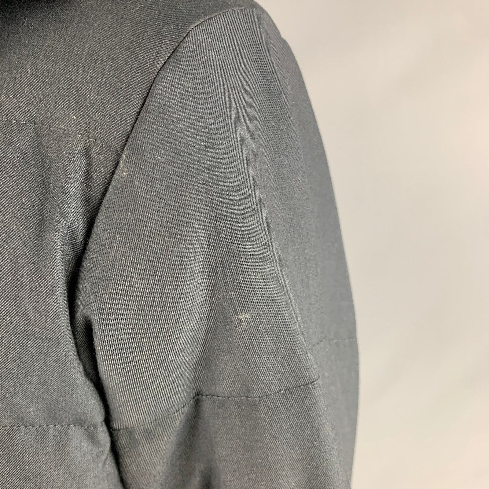 Other BEAMS XL Grey Taupe Mixed Fabrics Polyester Hooded Jacket Size US XL / EU 56 / 4 - 5 Thumbnail