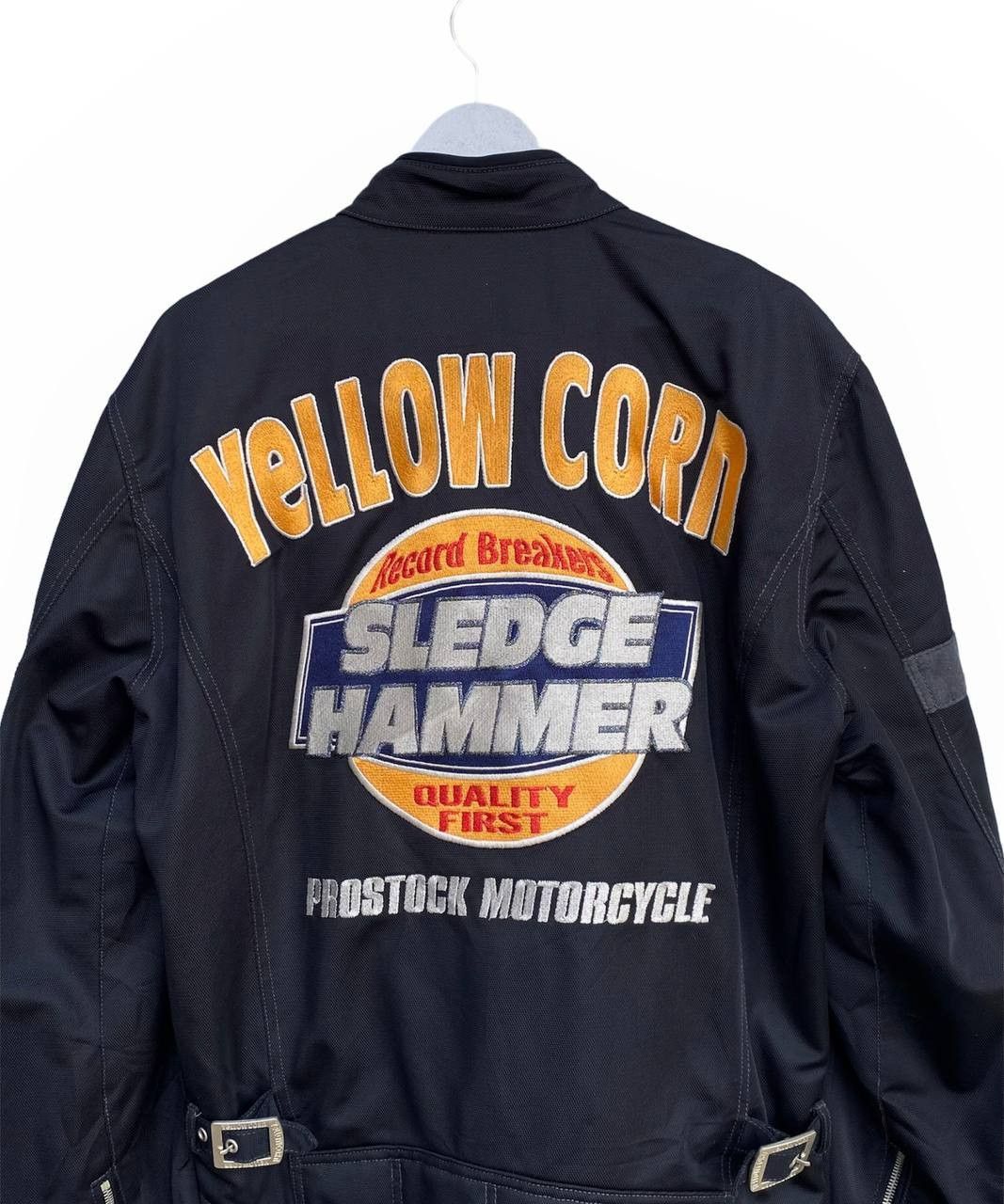 YELLOW CORN RARE YELLOWCORN Sledge Hammer Racing embroidered logo Size US XL / EU 56 / 4 - 4 Thumbnail