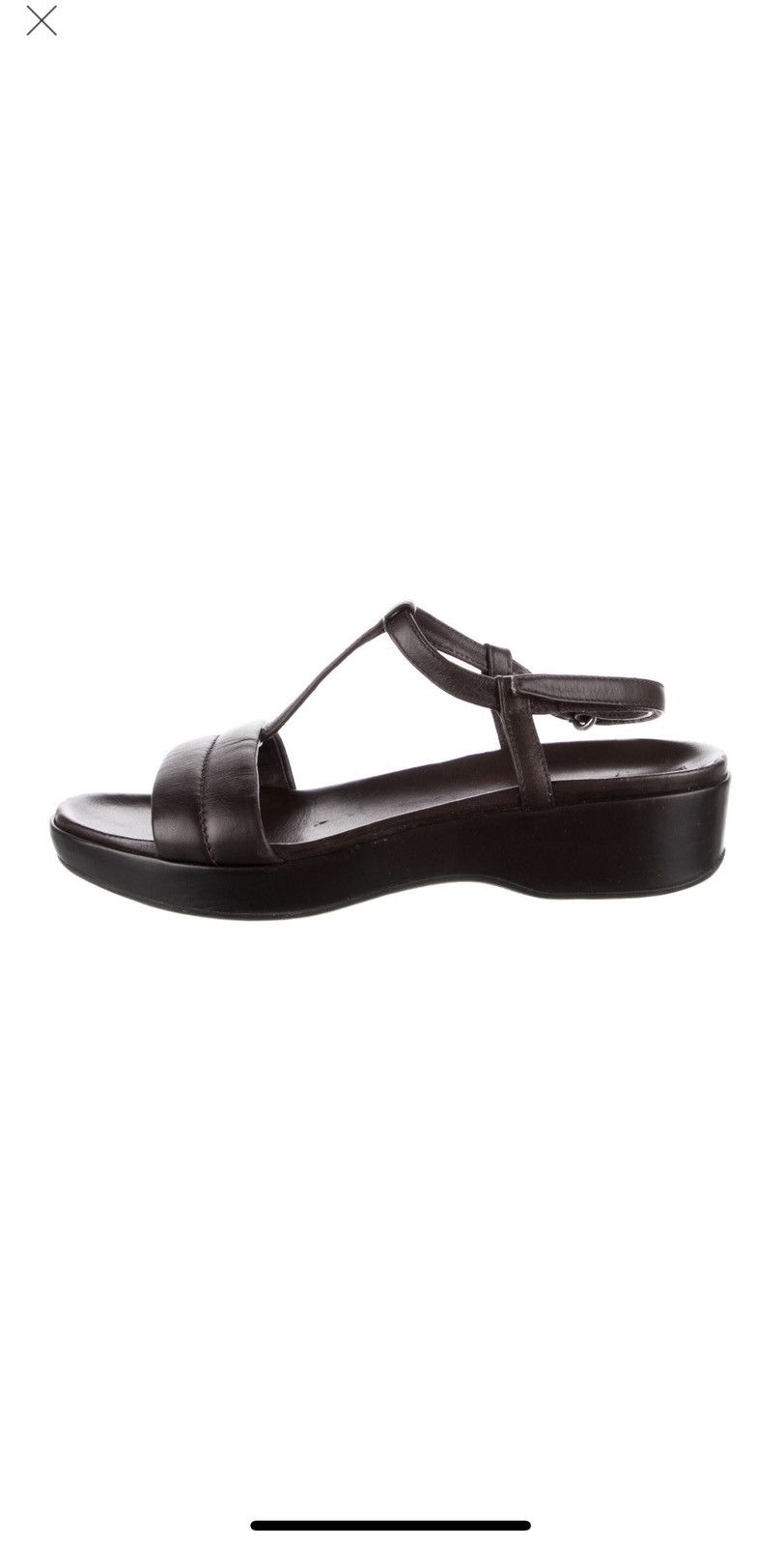 Prada Prada Sport Leather Slingback Sandals Size US 6.5 / IT 36.5 - 5 Thumbnail