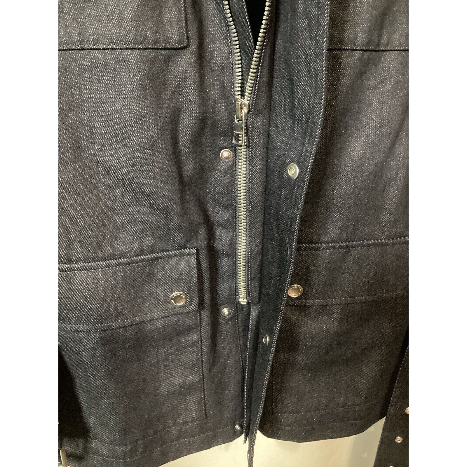 Michael Kors NWT Michael Kors Men’s Classic Fit Belted Denim Jacket Med Size US M / EU 48-50 / 2 - 7 Thumbnail
