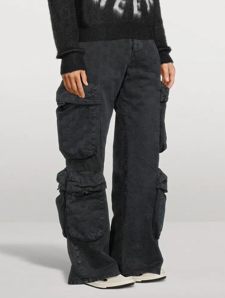 Amiri o1y0525 Cargo Denim Pant in Black Size US 38 / EU 54 - 3 Thumbnail