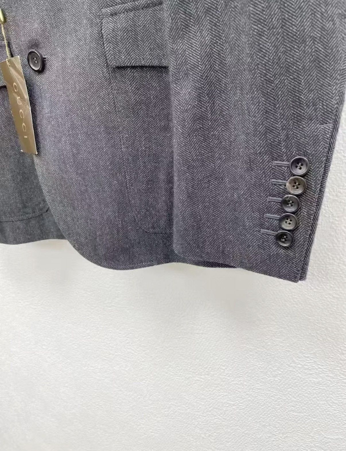 Gucci Gucci 100% Wool Casual Blazer J30 Size US S / EU 44-46 / 1 - 2 Thumbnail