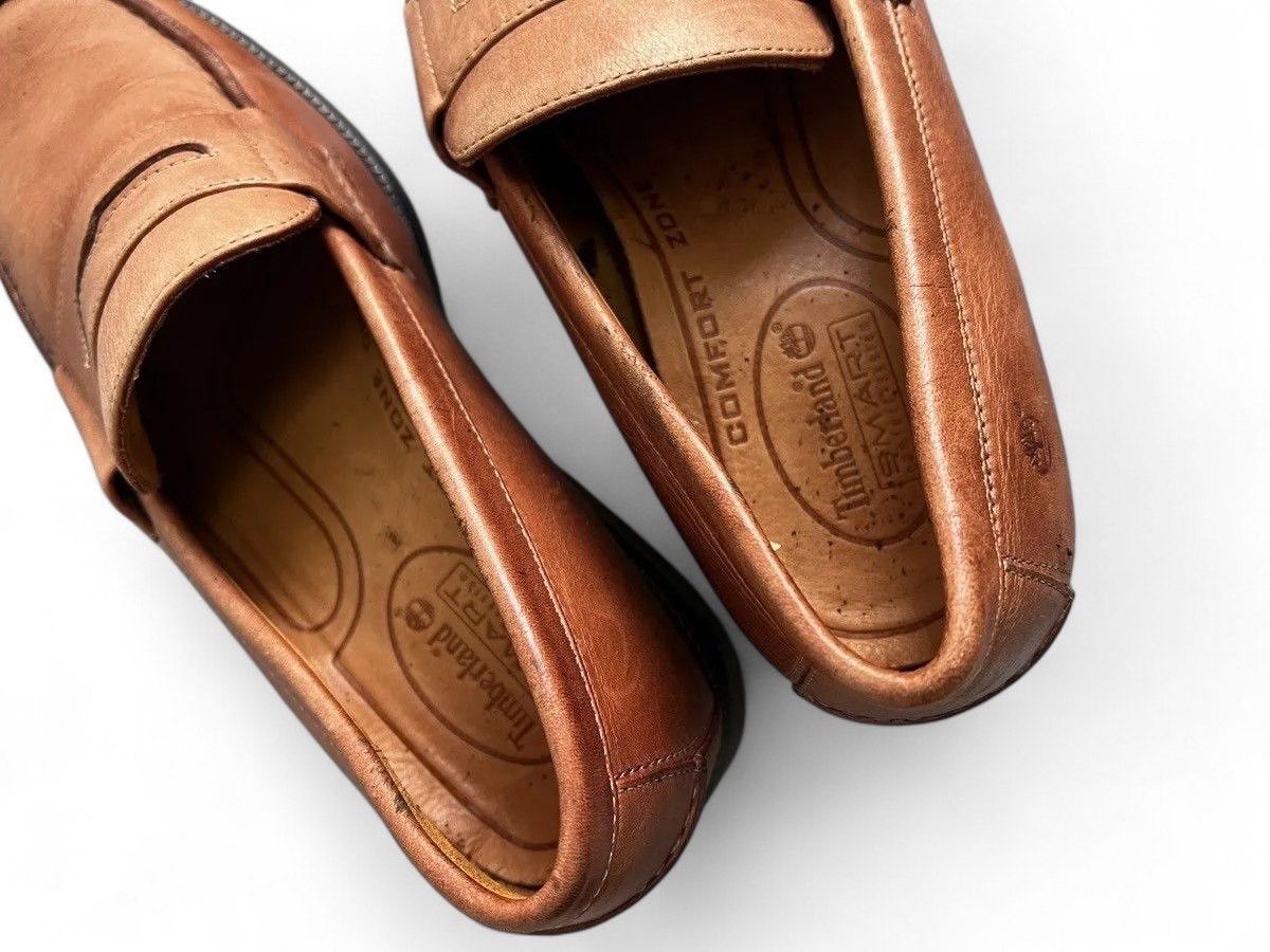 Timberland Timberland Brown Leather Casual Shoes loafers Y2K Style Size US 7.5 / EU 40-41 - 8 Thumbnail