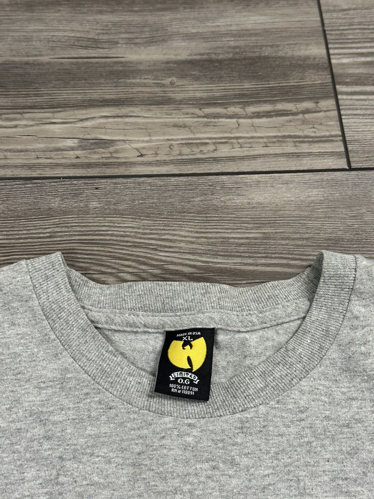 Rap Tees Vintage Wutang brand T Shirt Size US XL / EU 56 / 4 - 4 Thumbnail