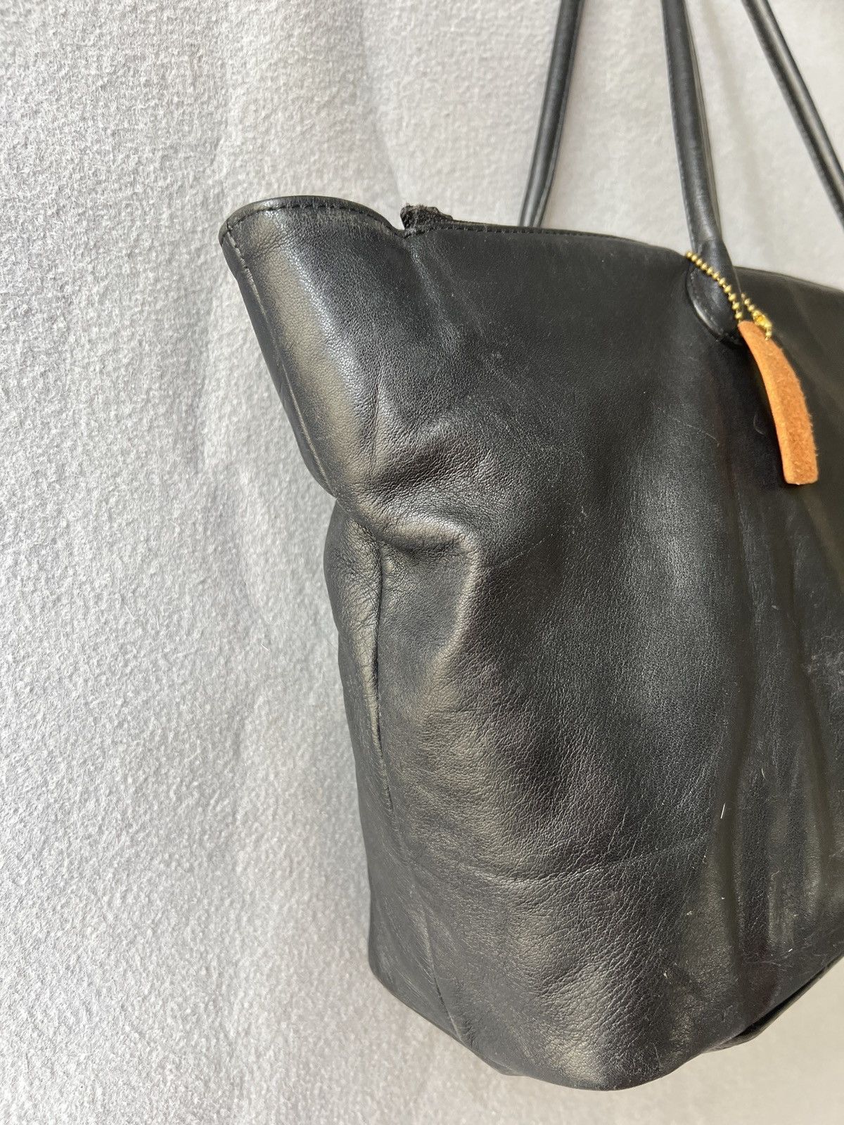 Tsumori Chisato Vintage Tsumori Chisato by Clark Leather Carry Bag Size ONE SIZE - 5 Thumbnail