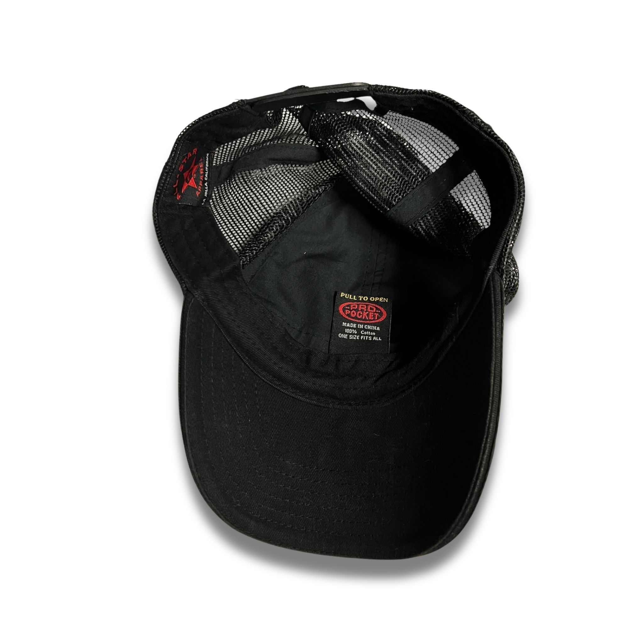Other All Star Apparel Devil Dogs Black Mesh Cap Adjustable Fit 10 Size ONE SIZE - 3 Thumbnail