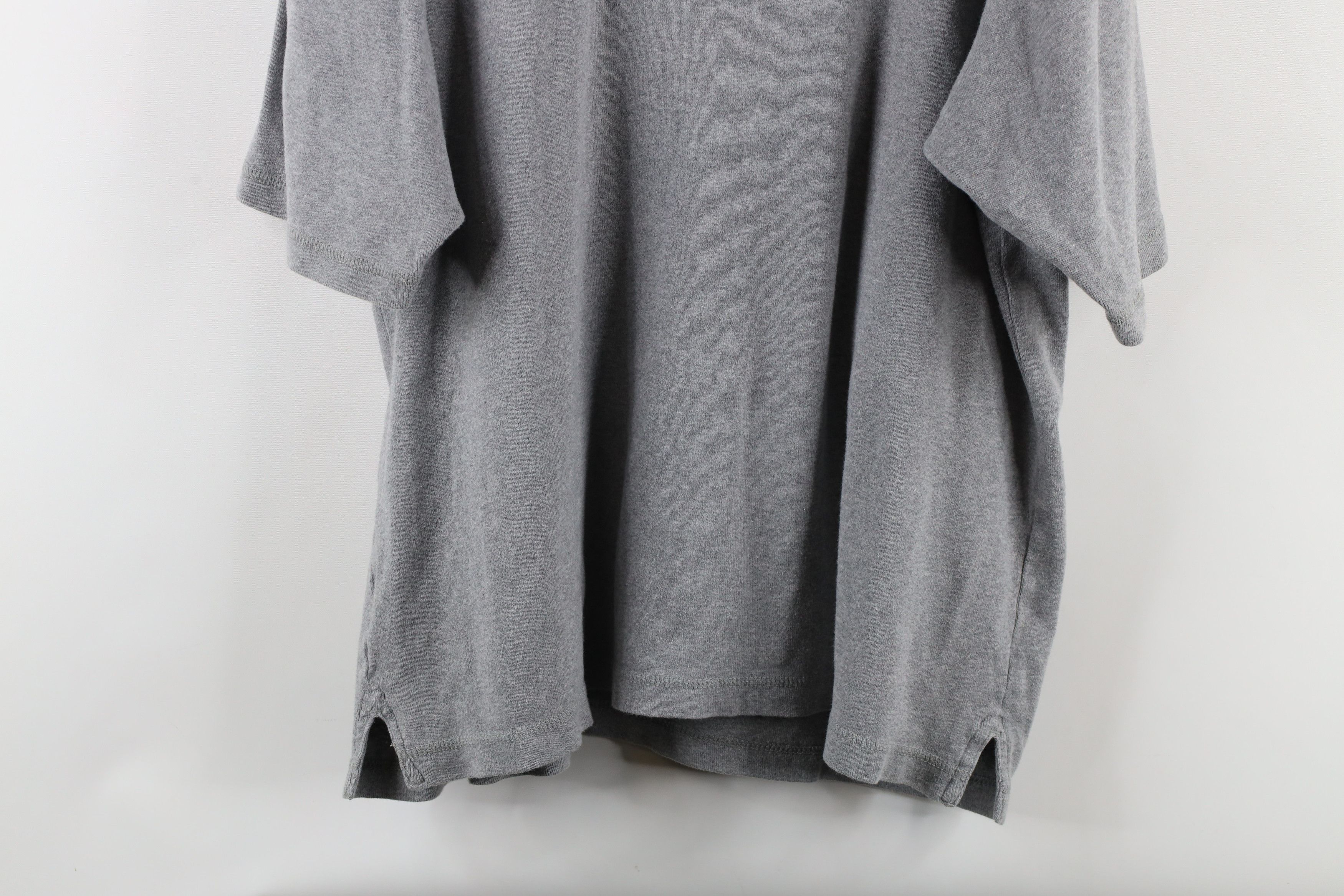 Vintage Vintage 90s Streetwear Knit Short Sleeve Henley T-Shirt Size US L / EU 52-54 / 3 - 8 Thumbnail