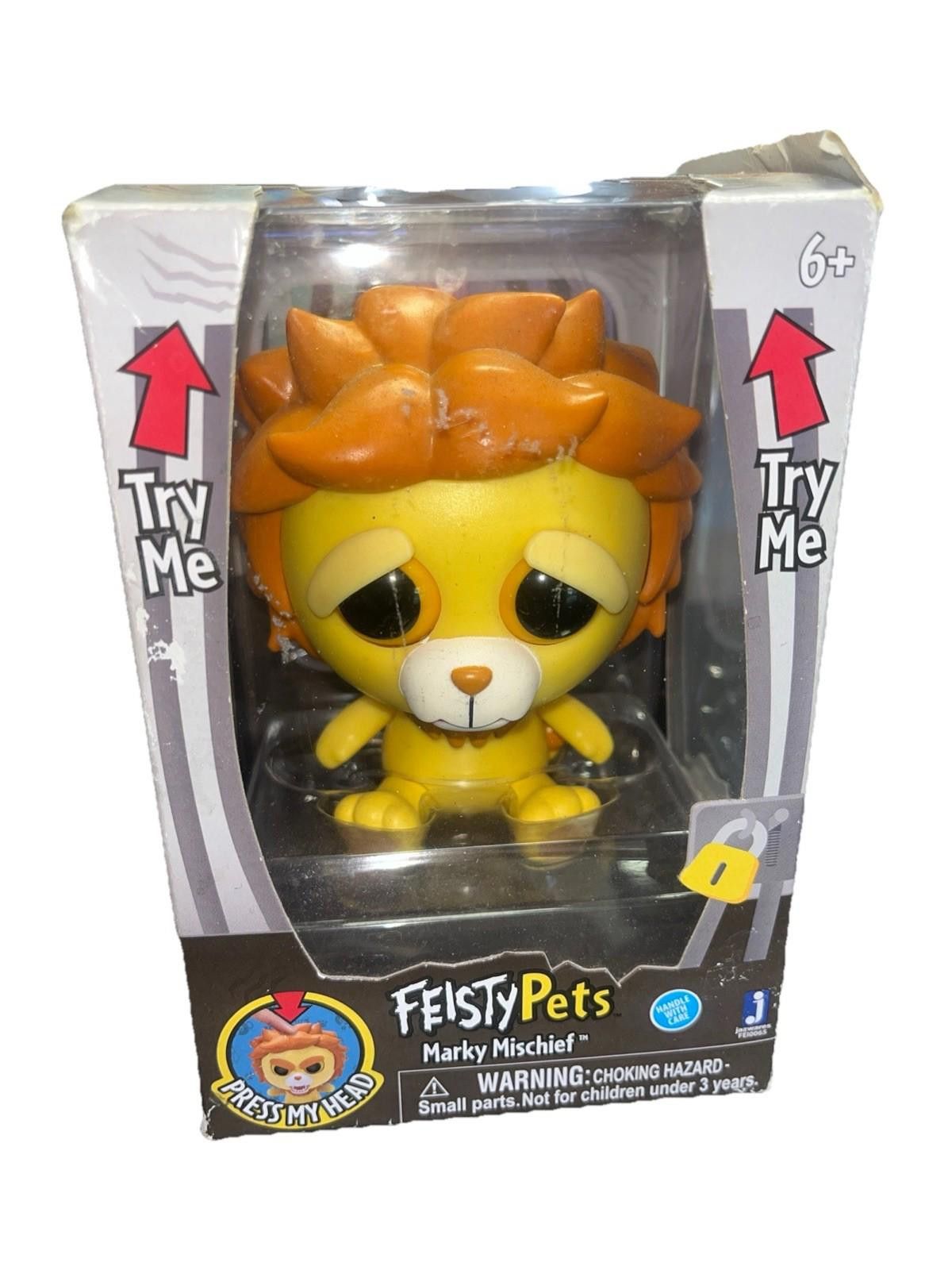 Other NEW! Feisty Pets - Marky Mischief Lion 4" Figure Beware! Size ONE SIZE - 1 Thumbnail