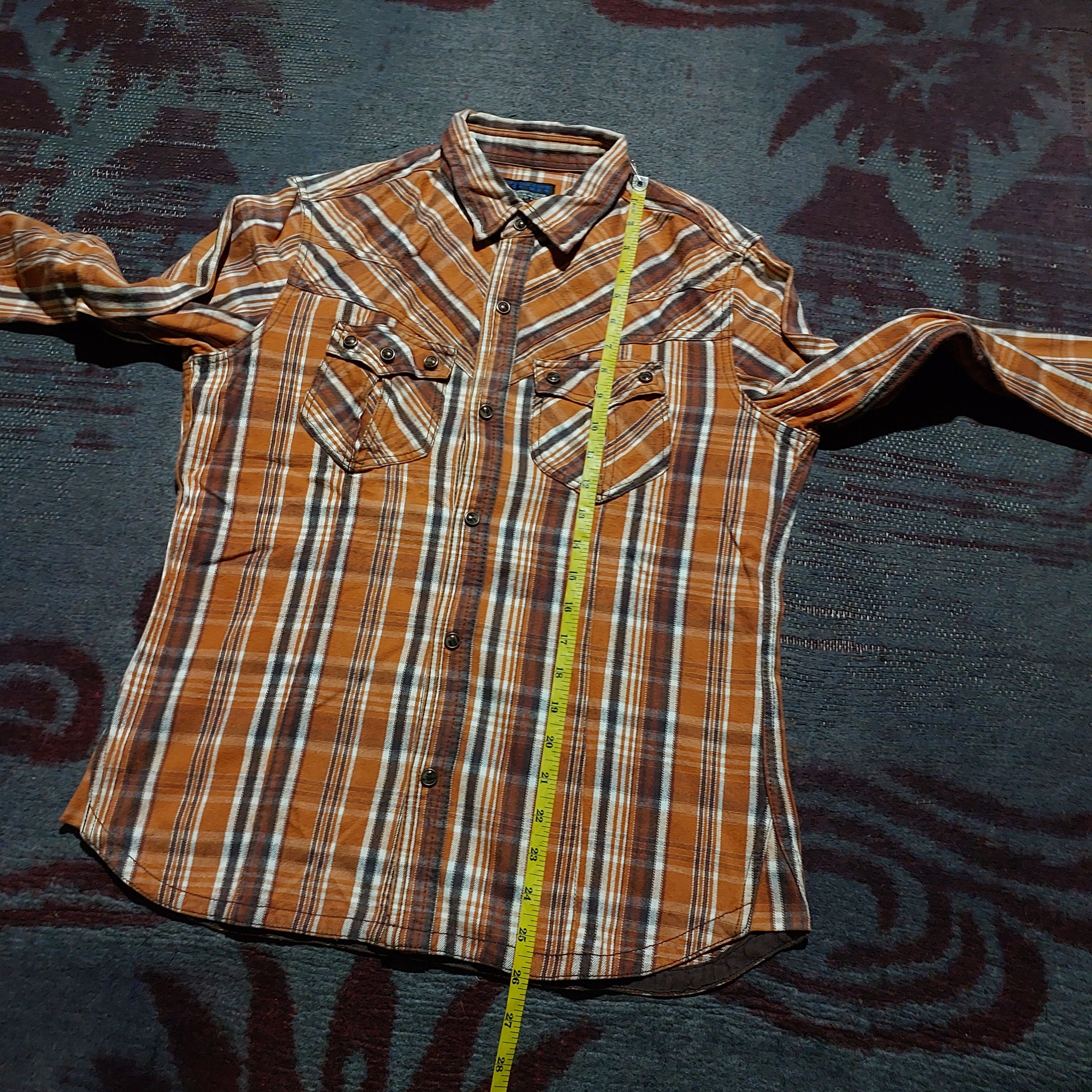 Nicole Club Nicole for men pearl buttons checkered Western shirt Size US S / EU 44-46 / 1 - 15 Thumbnail