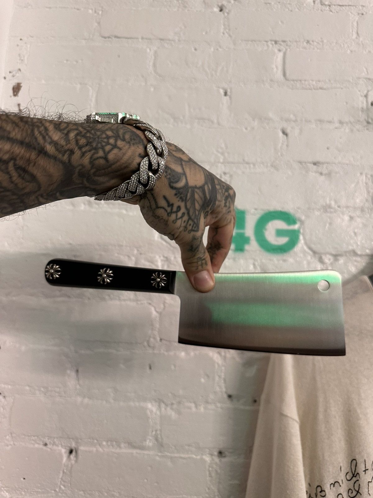 Chrome Hearts CHROME HEARTS BUTCHER CLEVER KNIFE 4GSELLER Size ONE SIZE - 6 Thumbnail