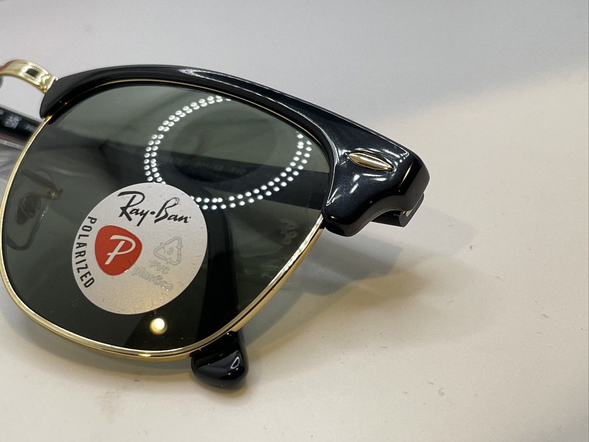 RayBan RAYBAN RB3016 901 58 Black Square Polarized 51 mm Sunglasses Size ONE SIZE - 7 Thumbnail