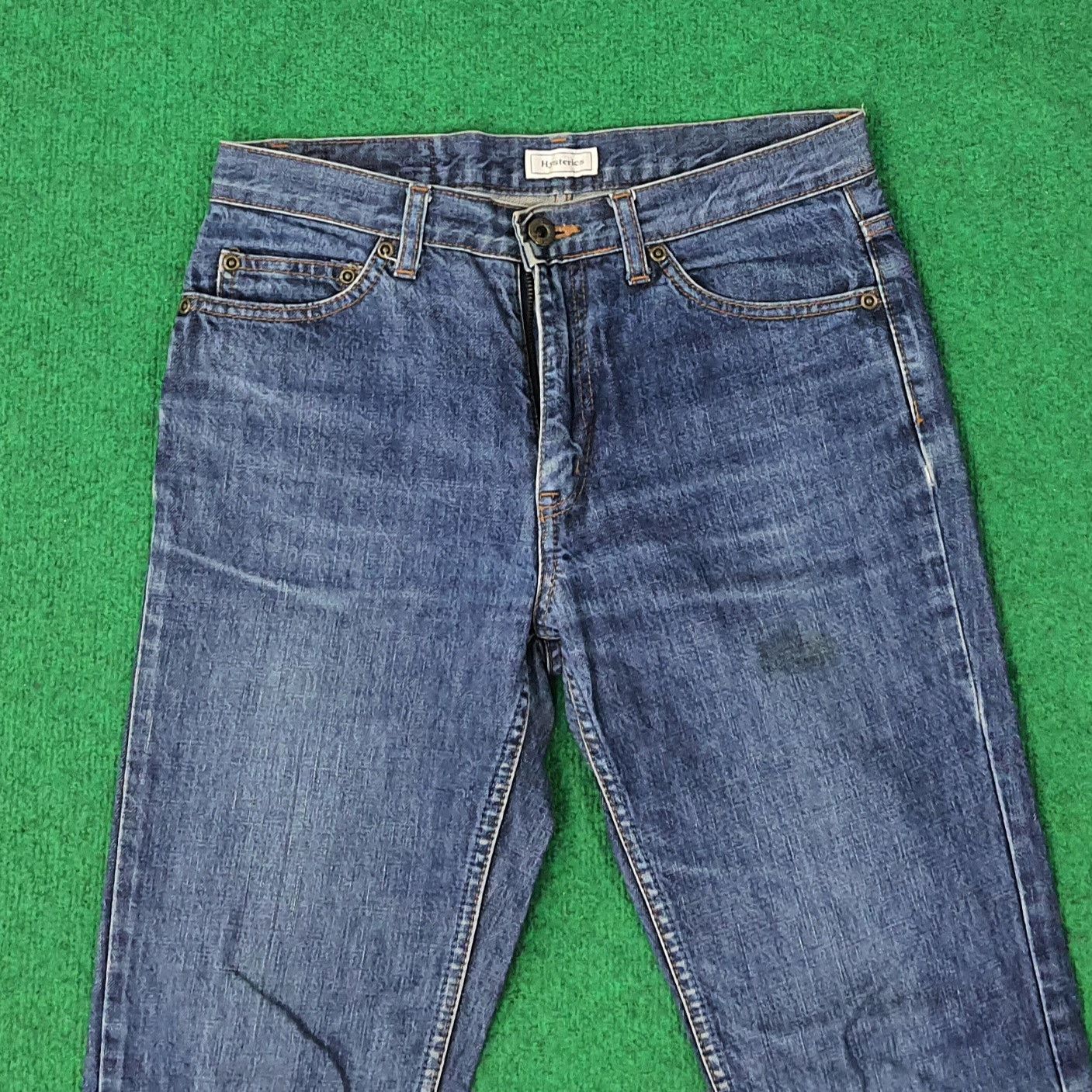 Hysteric Glamour Vintage Hysterics Raiders Jeans Custom Logo Jeans C244N13 Size US 29 - 5 Thumbnail