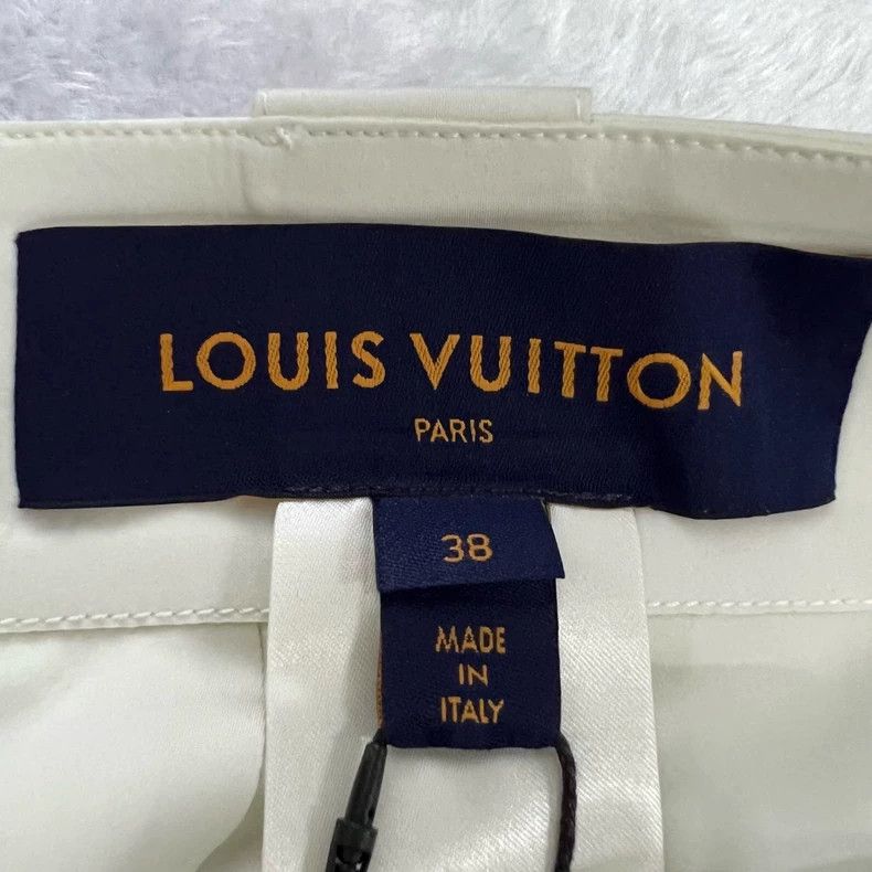Louis Vuitton Louis Vuitton White belted suit pants 2501-Nextarrow Size US 38 / EU 54 - 5 Thumbnail