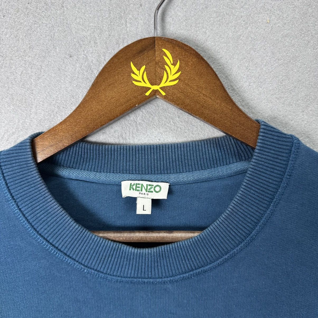 Kenzo Kenzo Tiger Sweatshirt Embroidered Logo Pullover Portugal Size US L / EU 52-54 / 3 - 3 Thumbnail
