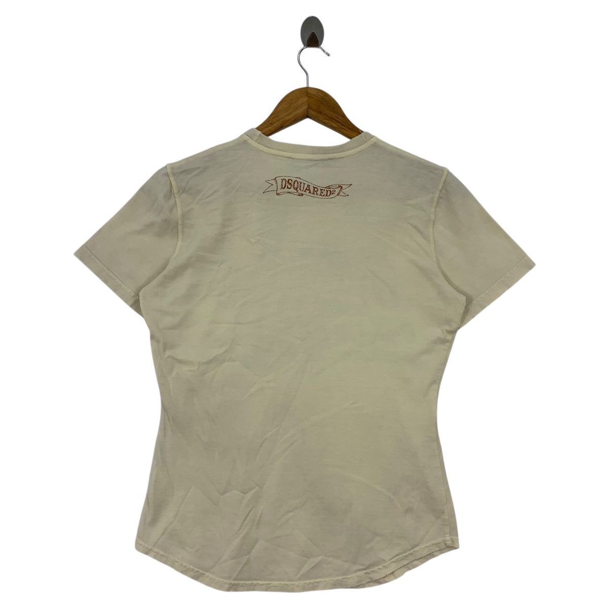 Dsquared2 DSQUARED2 ranch style dressing spellout women tee Size M / US 6-8 / IT 42-44 - 4 Thumbnail