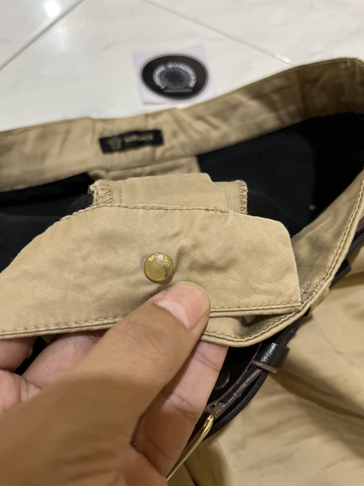 Versace 🔥 Gianni Versace Short Pants Size US 32 / EU 48 - 12 Thumbnail