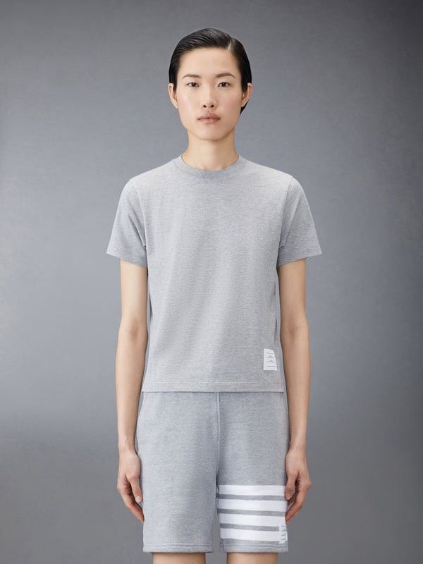 Thom Browne Thom Browne - RWB Grey Side Slit Tshirt Size S / US 4 / IT 40 - 15 Thumbnail