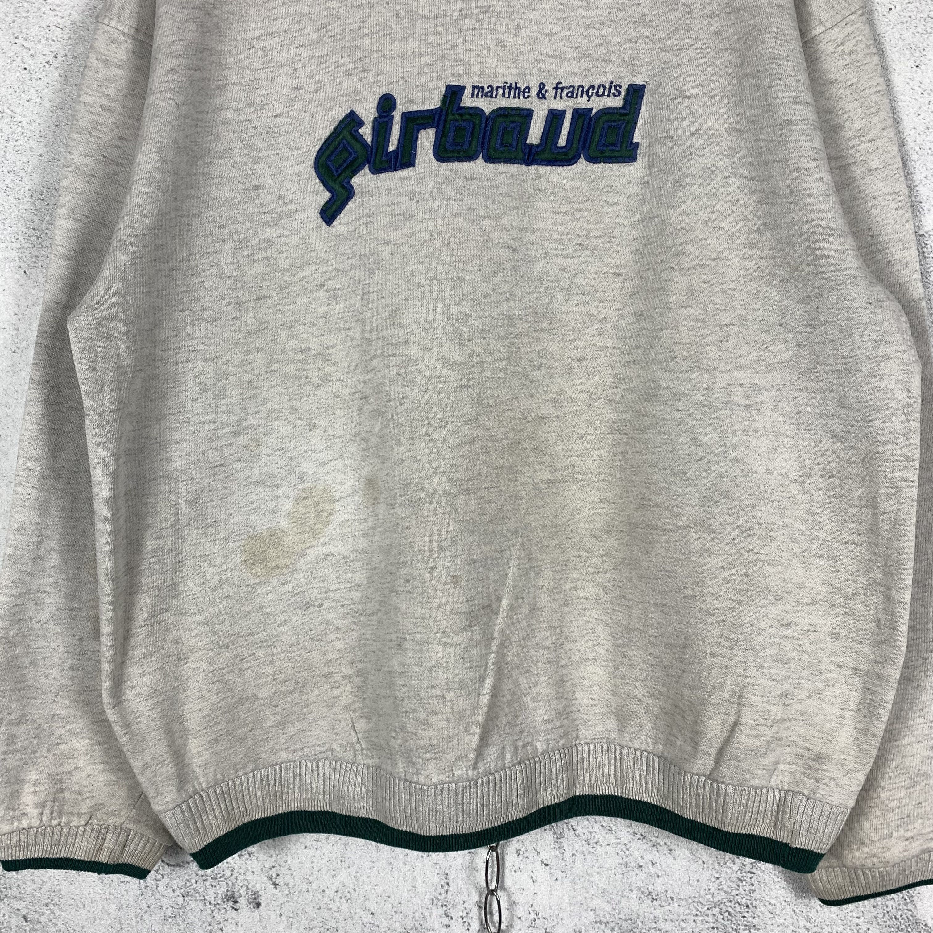 Marithe + Francois Girbaud Vintage Girbaud MFG Sweatshirt Crewneck Size US L / EU 52-54 / 3 - 3 Thumbnail