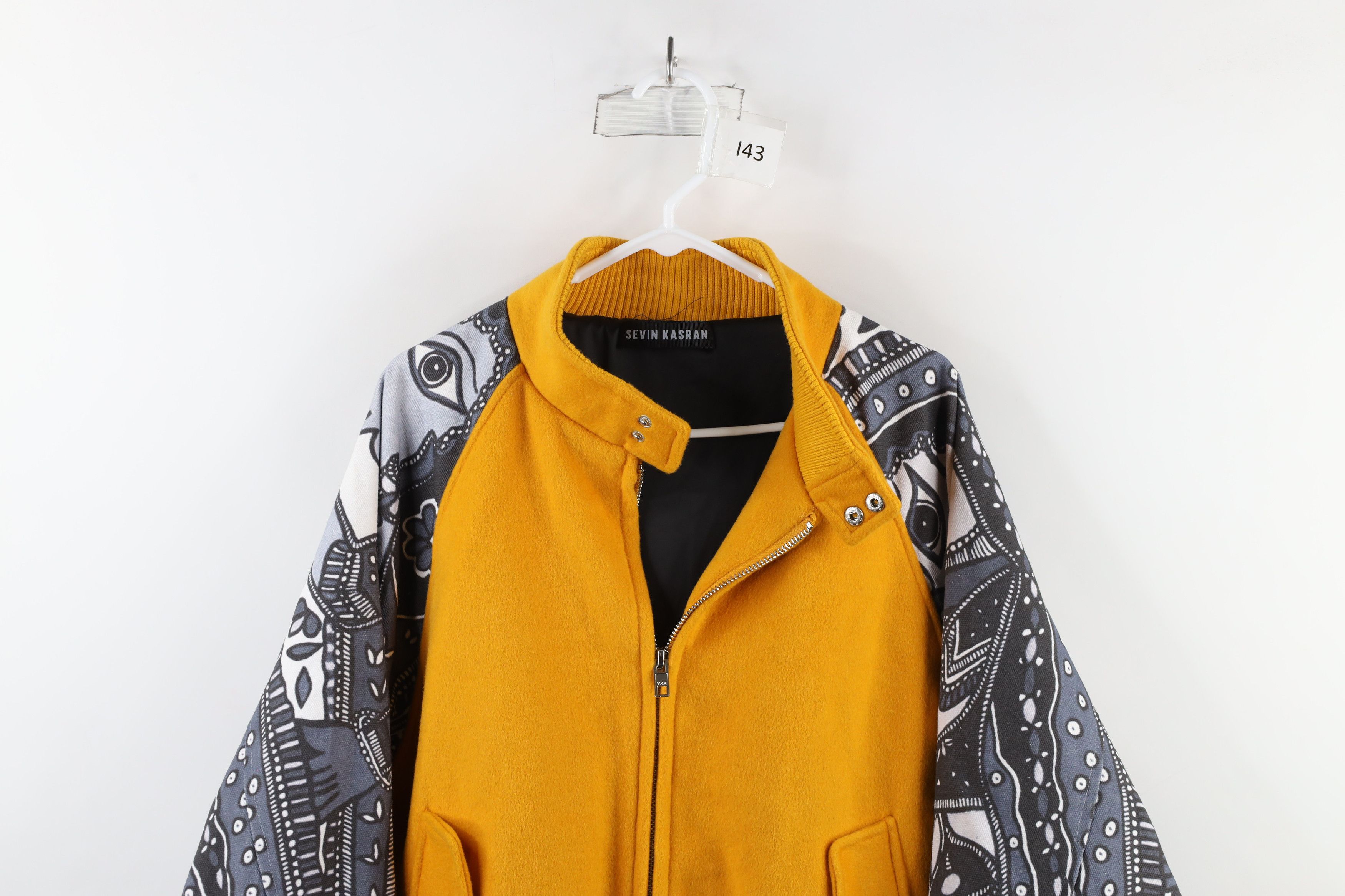 Vintage Sevin Kasran Streetwear Wool Varsity Letterman Jacket Size US XXL / EU 58 / 5 - 2 Thumbnail