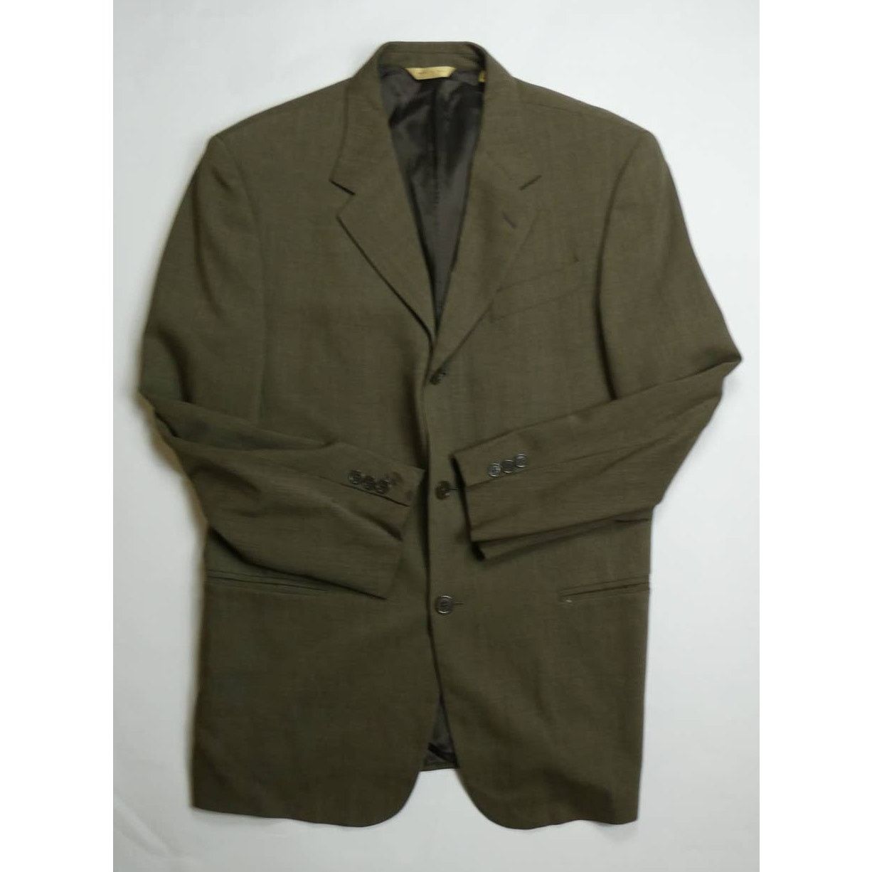 Donna Karan Donna Karan Signature Sport Coat, 40R, green, Made in Italy Size 40R - 1 Thumbnail