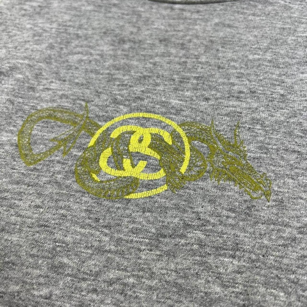 Stussy Vintage 90s Stussy SS Link Dragon T-Shirt - Small Size US S / EU 44-46 / 1 - 2 Thumbnail