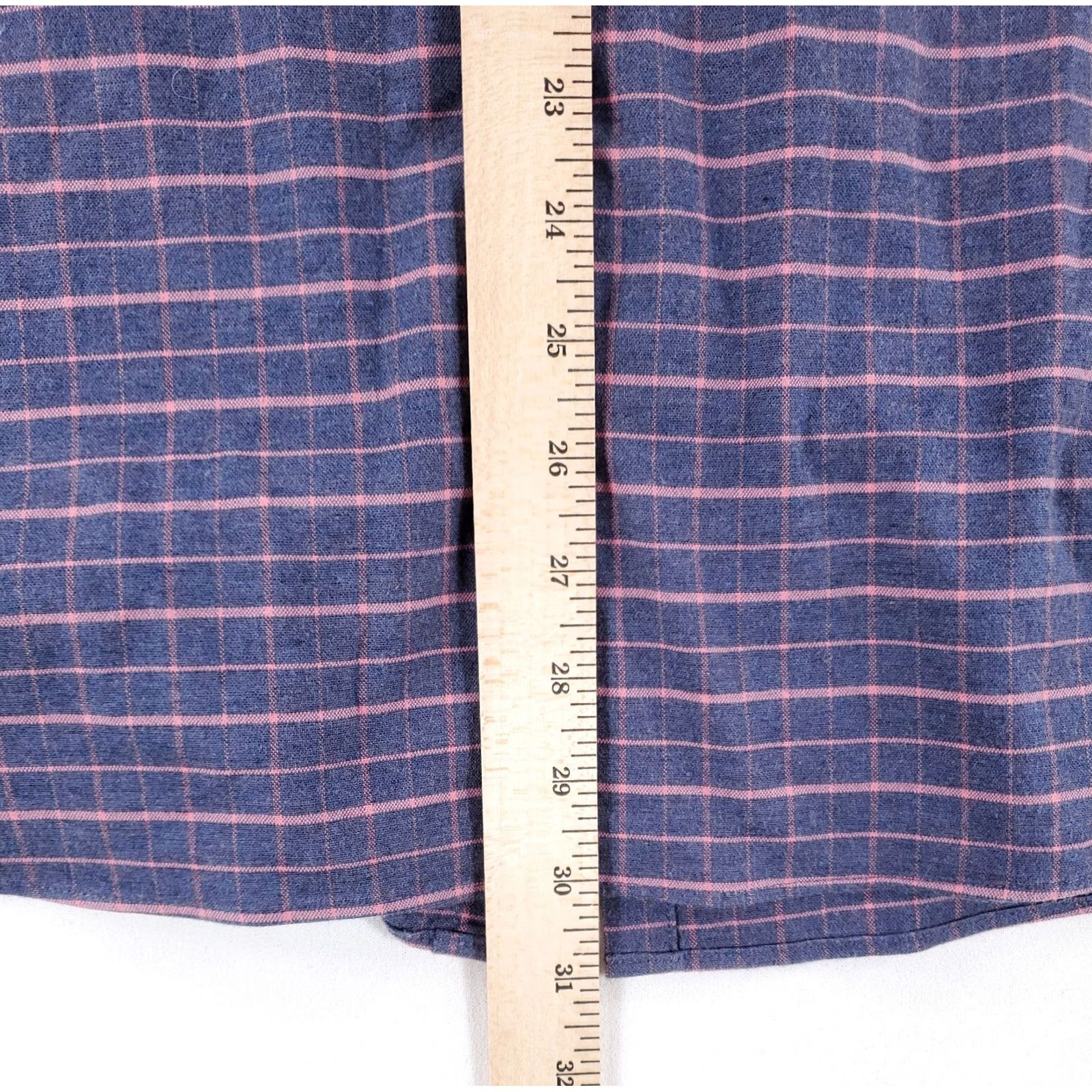 Faherty Faherty Button-Down Shirt Long Sleeve Plaid XL Mens Blue Pink Check Size US XL / EU 56 / 4 - 5 Thumbnail