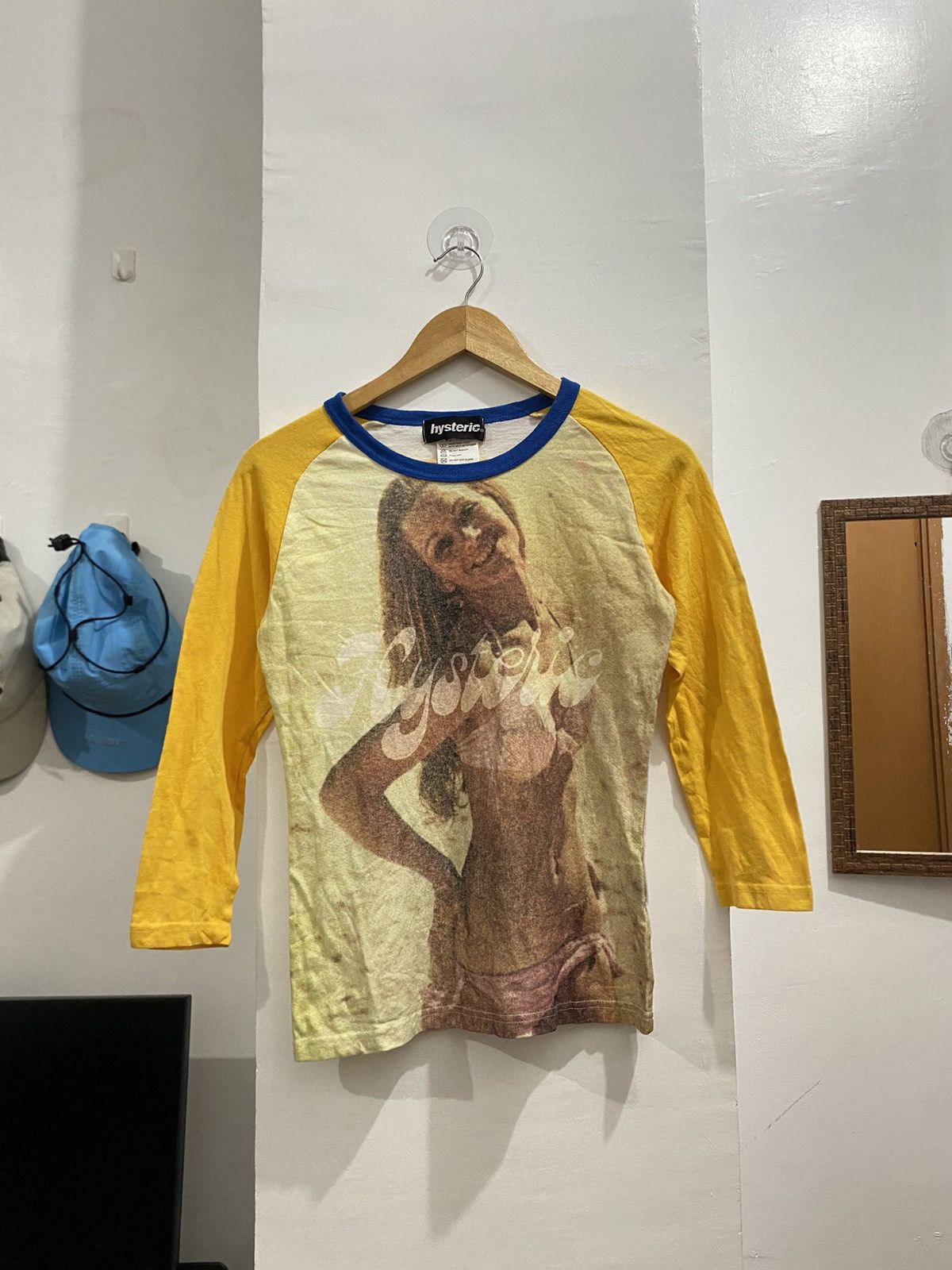 Hysteric Glamour × Japanese Brand × Vintage VINTAGE HYSTERIC GLAMOUR BIG PRINT L/S SHIRT Size M / US 6-8 / IT 42-44 - 1 Thumbnail