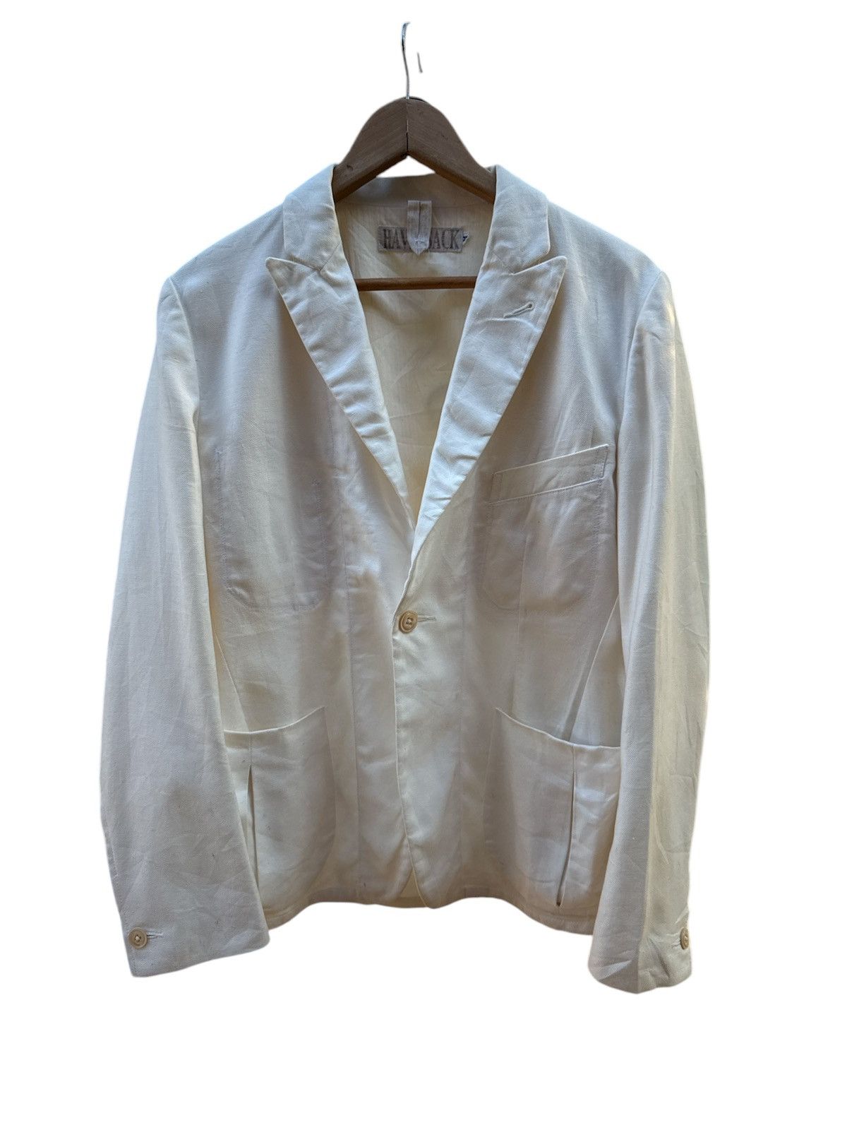 Haversack × Japanese Brand × Vintage Haversack Japan Linen Jacket Size US M / EU 48-50 / 2 - 1 Thumbnail