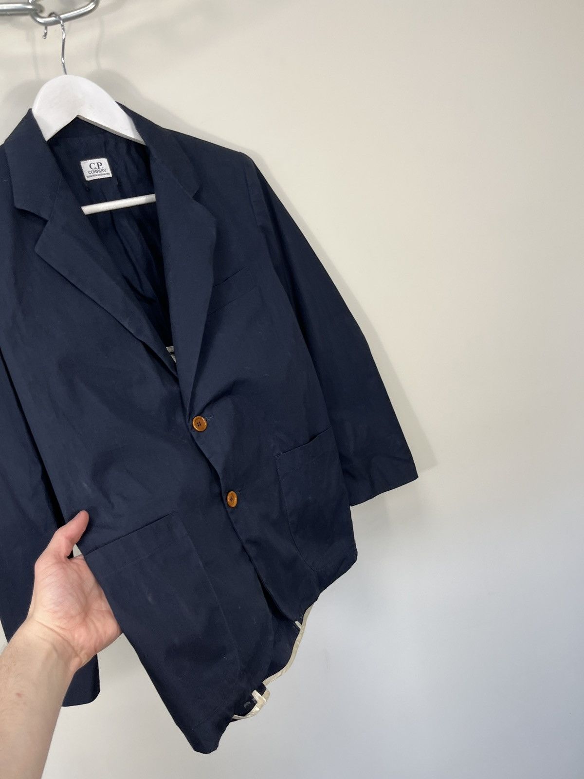 C.P. Company Vintage C.P. Company Navy Luxury Blazer Jacket Size 38R - 8 Thumbnail