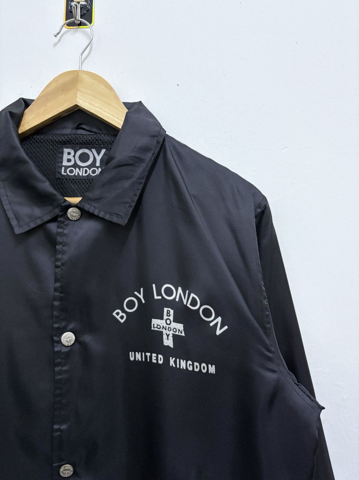 Boy London Vintage 90's Boy London United Kingdom Rebel Coach Jacket Size US M / EU 48-50 / 2 - 5 Thumbnail