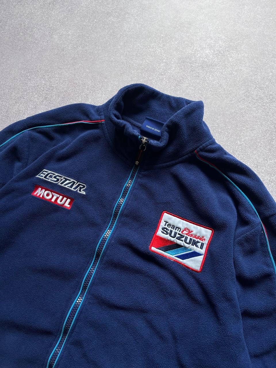 Other Vintage Suzuki Racing F-1 Fleece Sherpa Jacket XL Size US XL / EU 56 / 4 - 3 Thumbnail