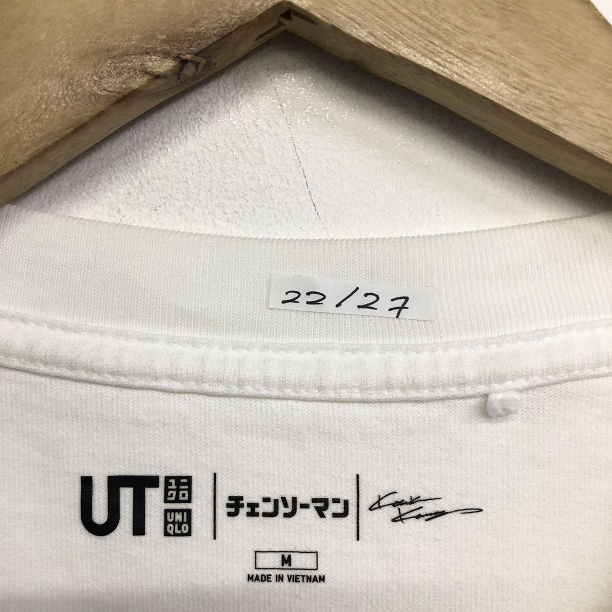 Anime Chainsaw Man Pochita X Uniqlo Oversize Tshirt Size US M / EU 48-50 / 2 - 9 Thumbnail
