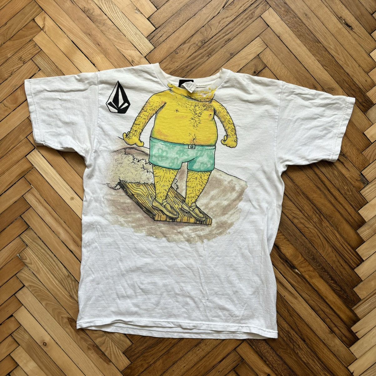 Hysteric Glamour × Vintage × Volcom Vintage 1995 VOLCOM x MITCH FROELICH Art Designer Tee Size US M / EU 48-50 / 2 - 1 Thumbnail