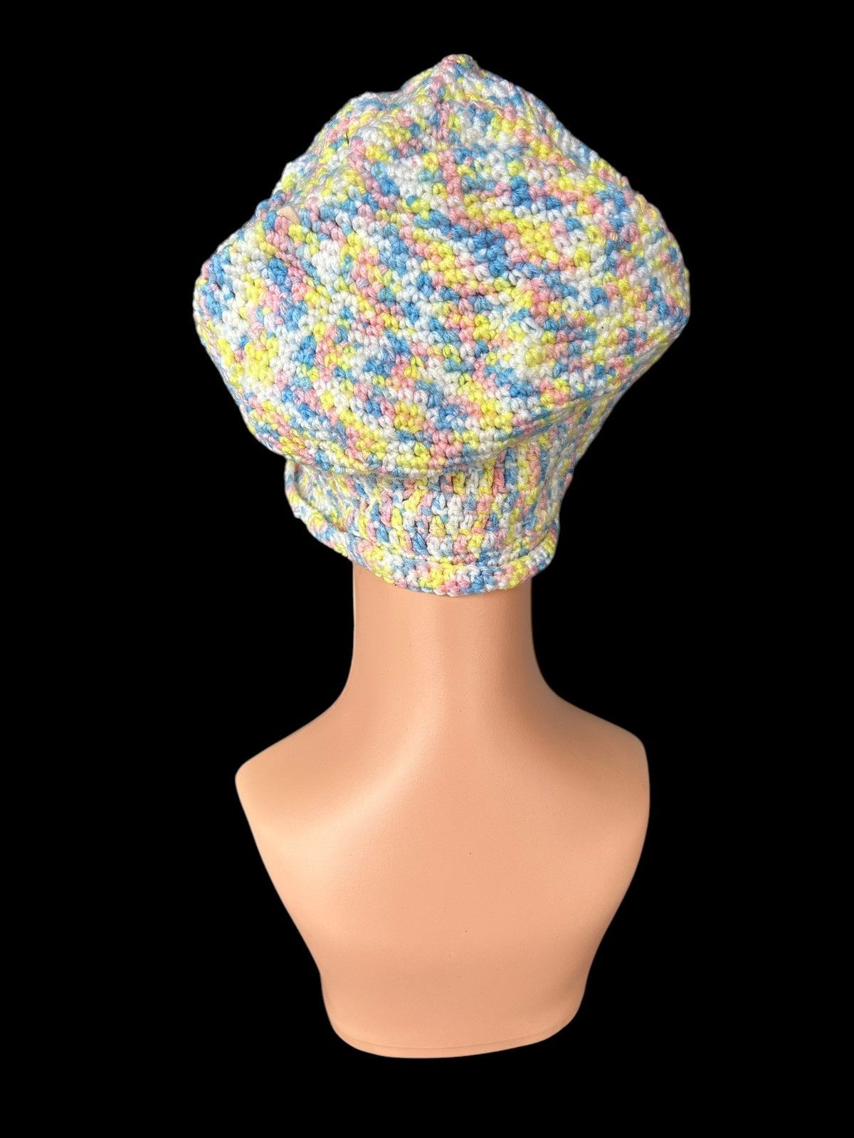 Handmade × Japanese Brand Crochet Knitted Handmade Beanie Hats Size ONE SIZE - 5 Thumbnail