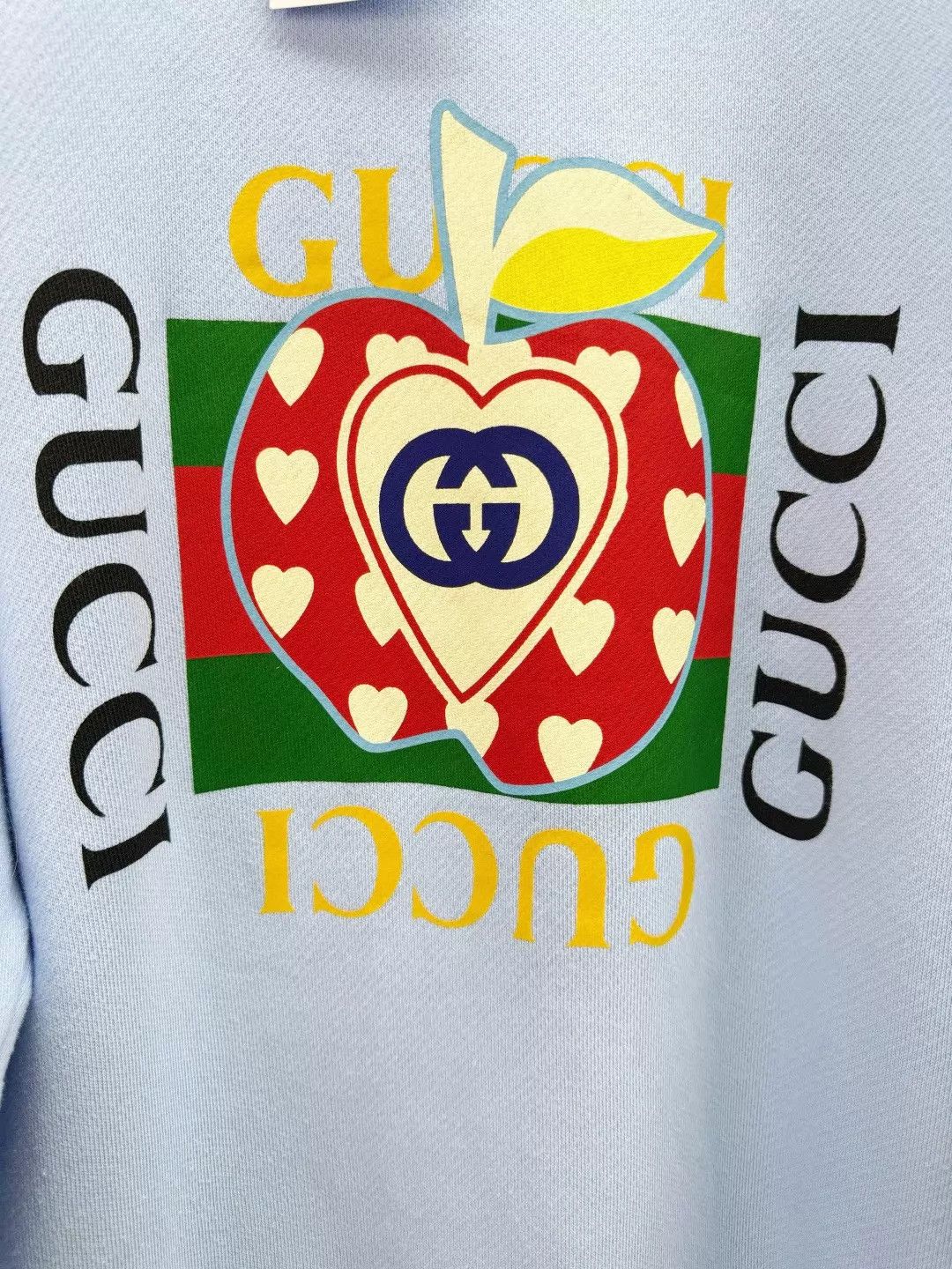 Gucci Gucci Classic Logo Print Sweatshirt Size S Authentic Size US S / EU 44-46 / 1 - 2 Thumbnail