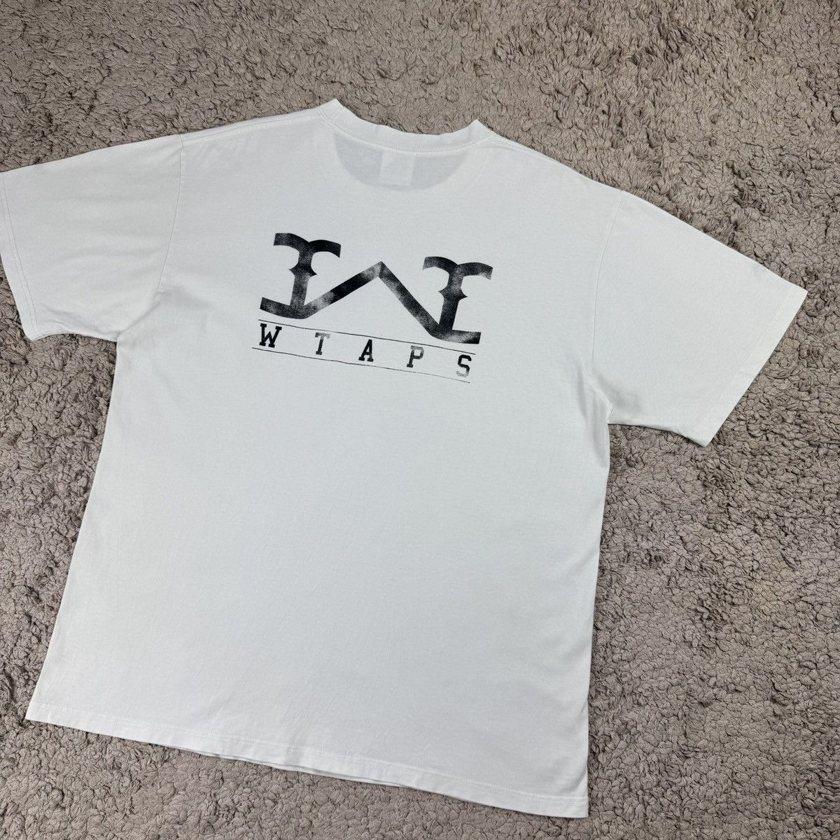 Wtaps Vintage Wtaps Big Print Spellout T-shirt Size US L / EU 52-54 / 3 - 4 Thumbnail